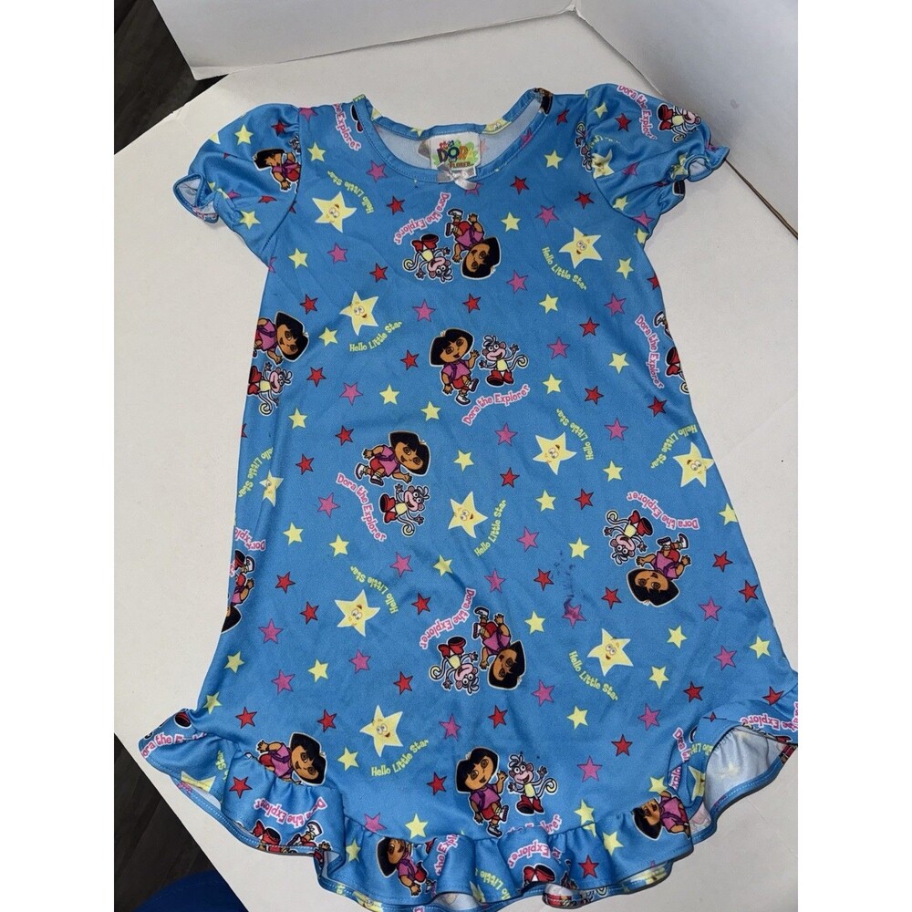 Nickelodeon Blue Kids Pajamas Nightgown